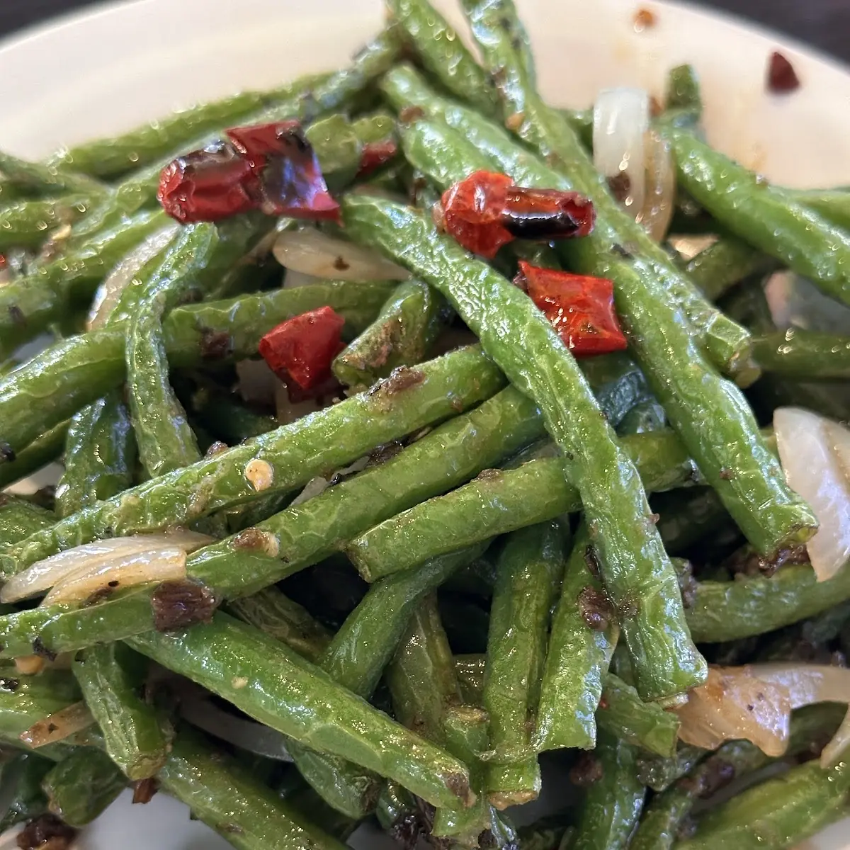 dry sauteed string bean-干煸四季豆